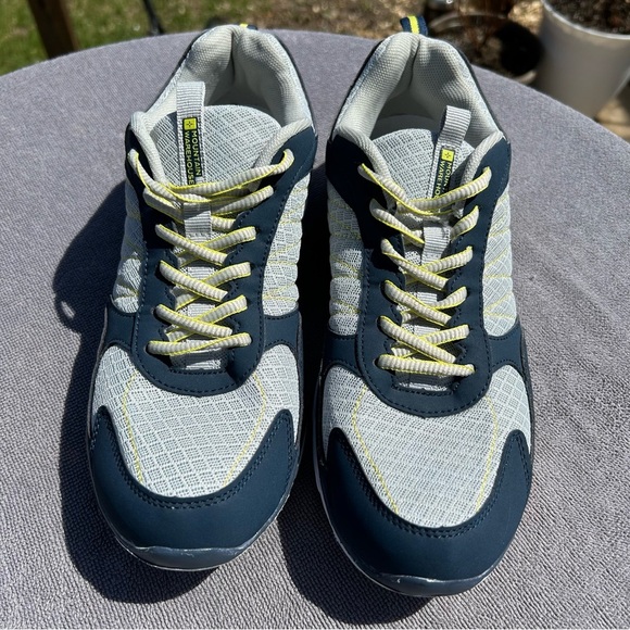 Mountain warehouse Stylish Gray and Blue Athletic Shoes - Picture 2 of 10